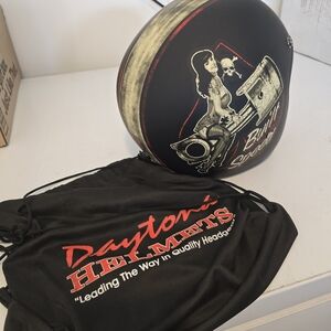 Daytona Helmets Black Bullet Speed Hat